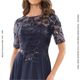 MARSONI COUTURE NEW YORK �ͥ��ӡ� 7ʬµ���塼��졼�� ����ѥ������󥰥ɥ쥹�å᥿��å����ѥ󥳡���ɽ� �ޥ������ɥ쥹 ���ղ��ѥɥ쥹 UE27M286
