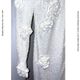 Badgley Mischka �ۥ磻�� 3D���������åץꥱ ���ѥ󥳡���ɽ� Ĺµ�ߥǥ��ɥ쥹 �����ƥ�ɥ쥹 UE36SC4050