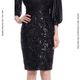Badgley Mischka �֥�å� �᥿��å��졼���ɽ��֥饦���ɥå��� �ߥǥ��ɥ쥹��µ�դ� ���쥬��ȥ����ƥ�ɥ쥹 ���ղ񡦥ѡ��ƥ����� ɨ��ɥ쥹 UE36BSD5319