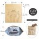 ��᡼���ء� ������¸�� �������¸�� ������ [�ա��ɥ��ȥ졼��] Food Storage ��¸�� ����եȥХå� ����ƥꥢ ������� ���å����Ǽ ��Ω�� �� ����å��� ���åѡ��ե�������� �ɼ� ���� �ɿ� �׸� �ɽ� �����ݻ� ���� ���� �����ҡ�Ʀ ����̵��