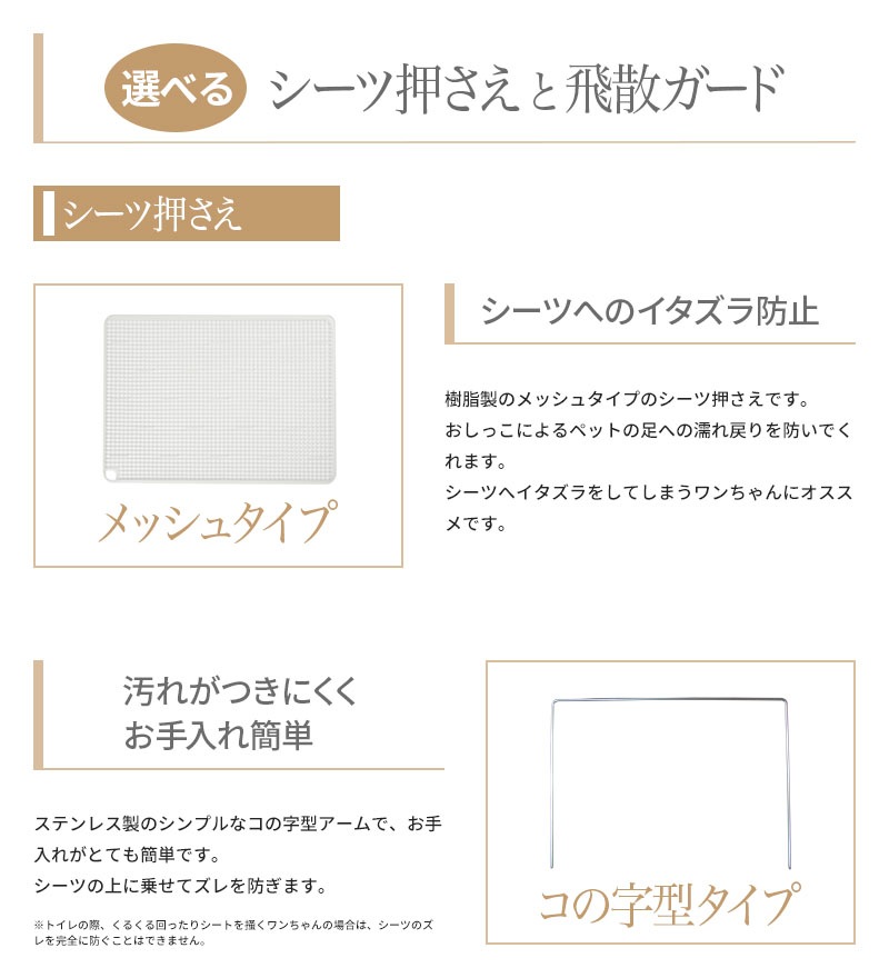 セット品】 クリアレット・プレミアム 犬用トイレトレー + 選べるシーツ押さえ飛散ガード トイレトレーセット品 | ペット用品 | | オゾンアソシア株式会社 脱臭消臭除菌の専門ショップ セット品】 クリアレット・プレミアム 犬用トイレトレー + 選べるシーツ押さえ飛散ガード トイレトレーセット品 | ペット用品 | | オゾンアソシア株式会社 脱臭消臭除菌の専門ショップ