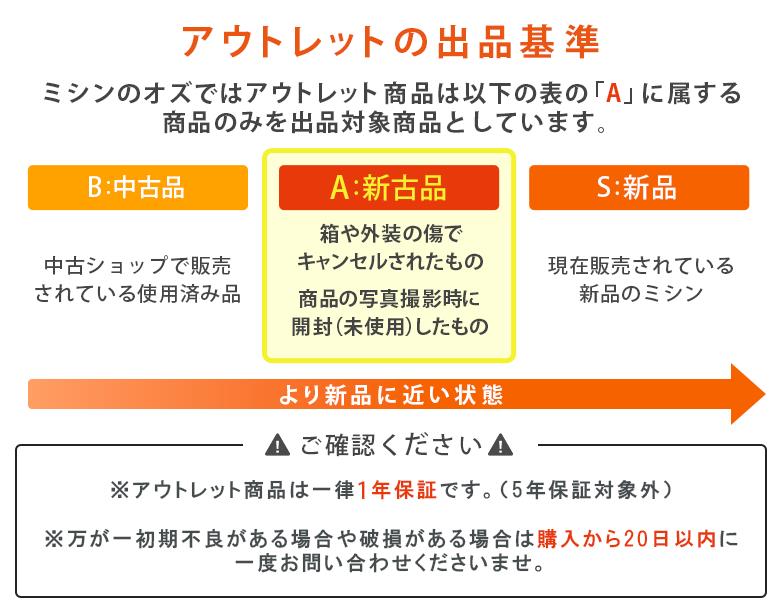 【アウトレット商品】ジャノメ コンピューターミシン JN7700