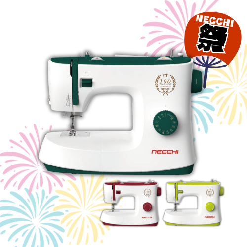 NECCHI 電動ミシン K121A K408A K417A