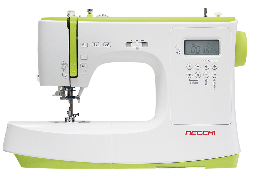 NECCHI コンピューターミシン NC-100D-yg NC-100D-rd NC-100D-bl