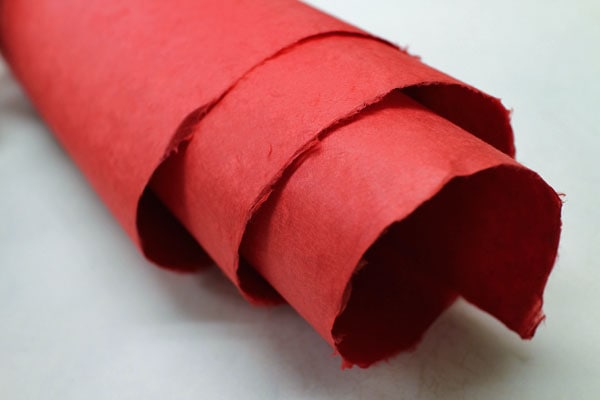 紅型用刷り込み刷毛　74本 出雲 民芸紙 三椏 染紙 赤 122の通販サイト【紙市楽座】