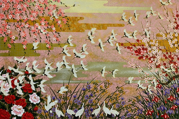 【昭和レトロ】 かいまき布団 掻巻 花柄 鮮やか 和模様 緑 梅 京都 日本製① 昭和レトロ】 かいまき布団 掻巻 花柄 鮮やか 和模様 赤 梅 京都 日本