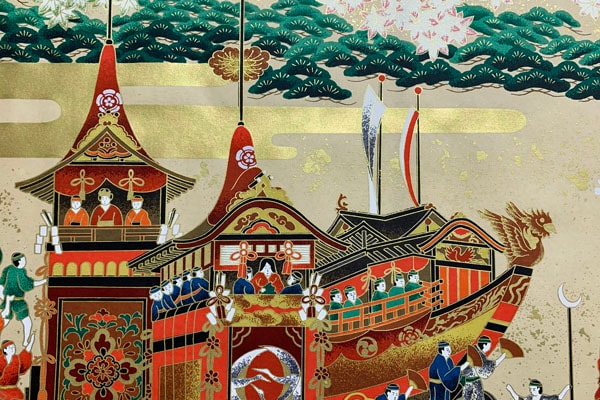 祇園祭　色紙　六枚 祇園祭 色紙 六枚 imgrc0081699084.jpg