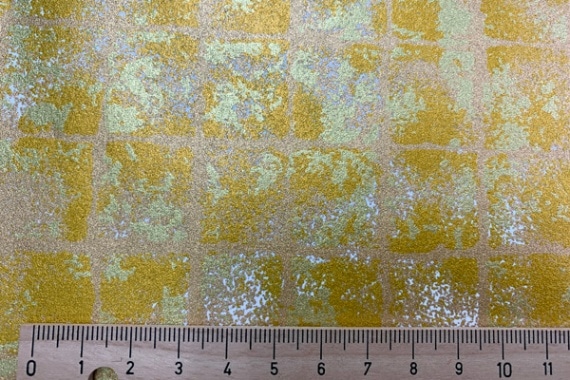 機械漉き友禅紙 金箔柄 白地 金千代03の通販サイト【紙市楽座】