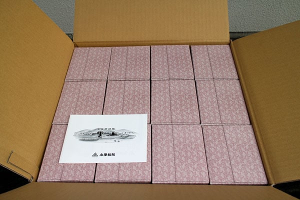 高級ティッシュ『里山』 ボックスティッシュのみ12箱 2019年10月新版