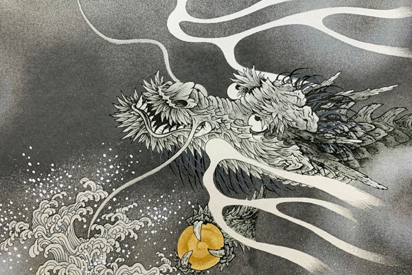 昇り龍 貴希 Fantasy Art 天空昇龍 ～Rising Dragon～ 1000ピース【81-128