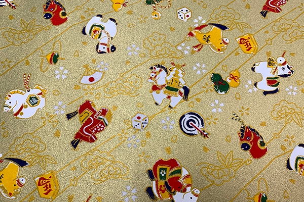 伝統工芸品　和紙色紙　十二支 工芸色紙 干支 十二支（巳）吉岡 浩太郎作画 巳年色紙 開運 幸運