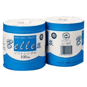 業務用トイレットペーパー】べレックストイレットペーパーS 100mの