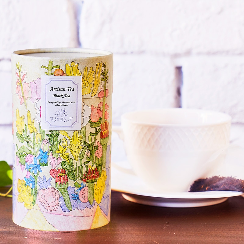 Artisan フェアトレードブラックティー（花束） 1.8g×6包