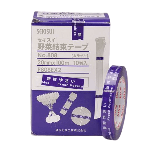 セキスイ 野菜結束テープNo.808 | 農業資材/園芸用品,バックシーラー