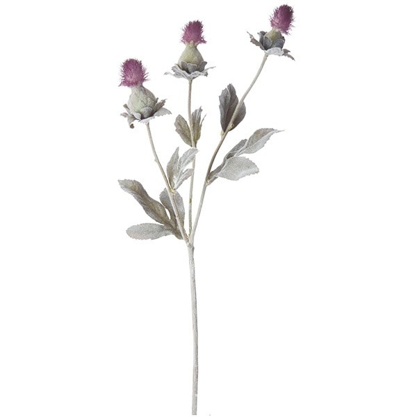 リアフローラ 造花 ドライベニバナスプレー バーガンディ（花の数3）