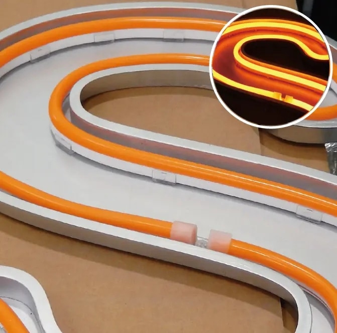 【ネオン風・LED】ラウンドチューブ RTL アイスブルー