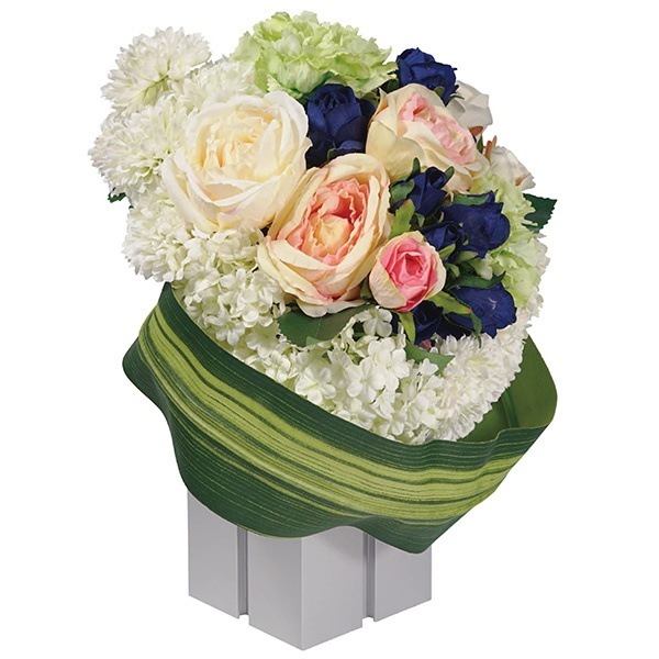 リアフローラ 造花 RAL0005 ローズ／マム