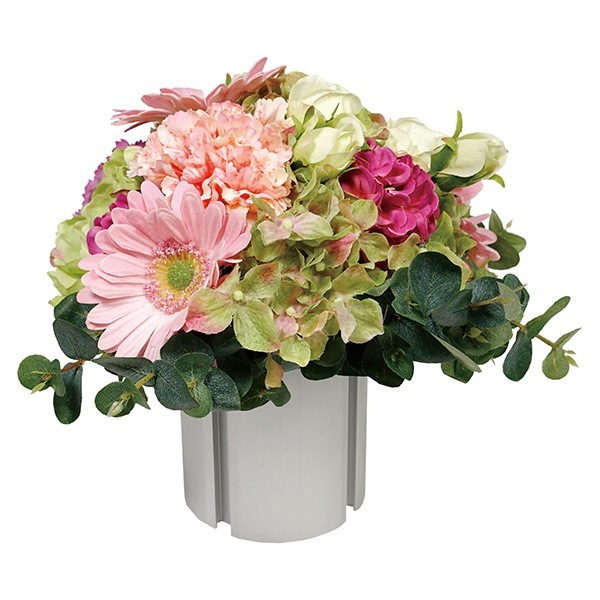 リアフローラ 造花 RAL0008 ガーベラ／カーネーション