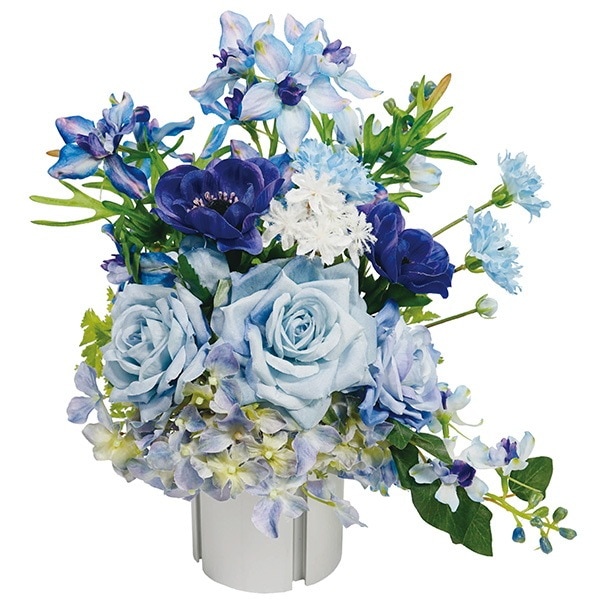 リアフローラ 造花 RAL0010 ローズ／アネモネ