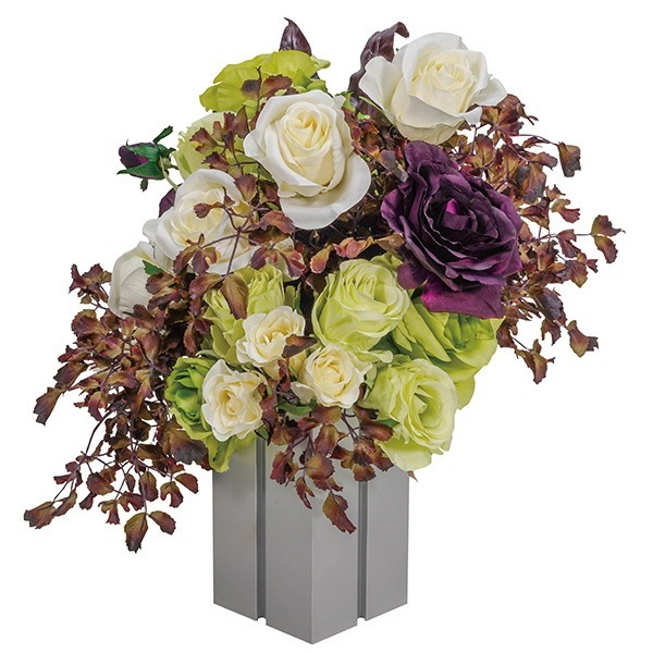 リアフローラ 造花 RAL0013 ローズ