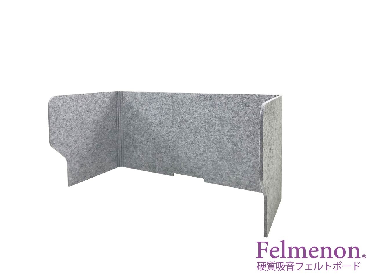 飛沫防止 フェルメノン デスクトップ用飛沫ガードスタンド 幅1000用