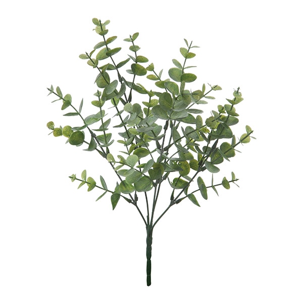 リアフローラ 造花 ユーカリブッシュ グリーン