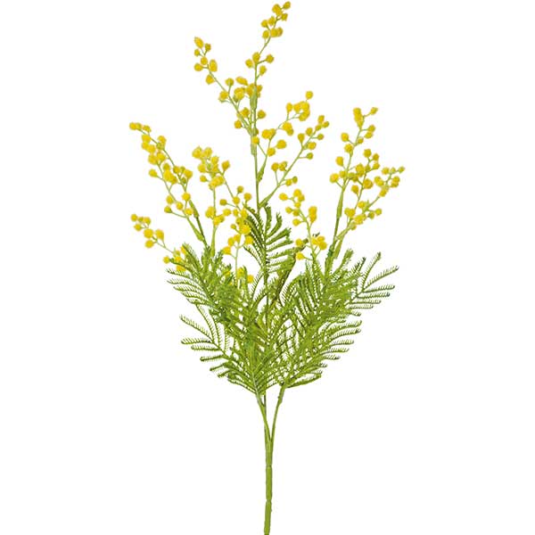 リアフローラ 造花 ミモザブッシュ イエロー