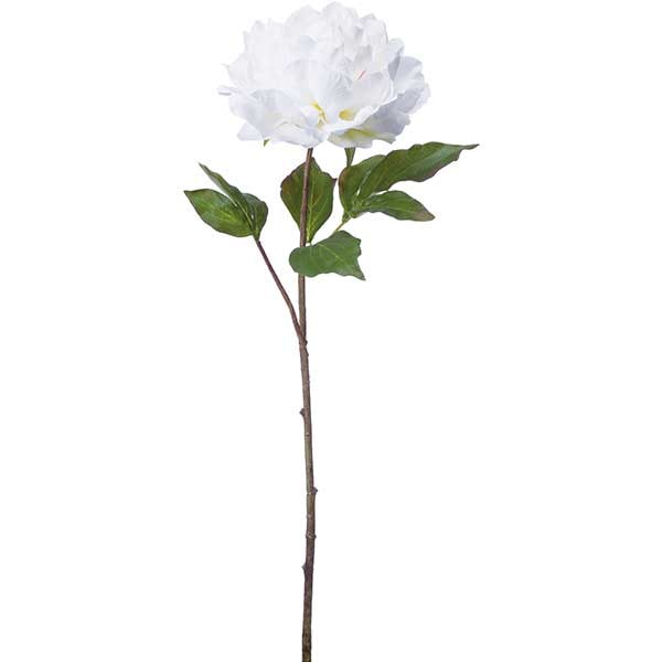 リアフローラ 造花 ブルーミングピオニー ホワイト