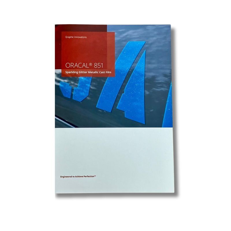 【カタログ】オラフォル『ORACAL® 851』粘着付きラメ入りフィルム