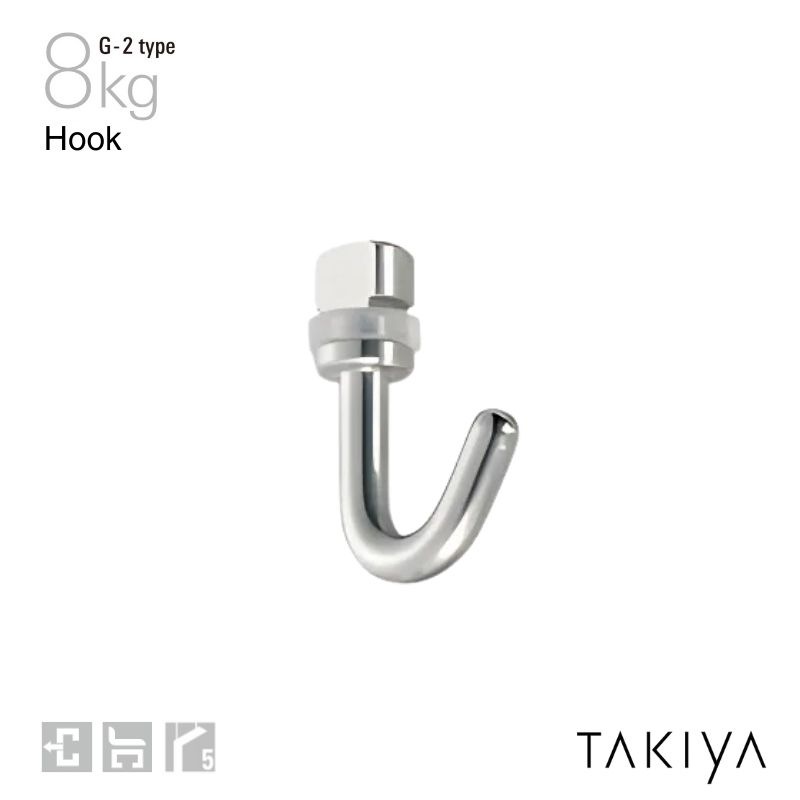 G2フック 8kg [G-2 type] タキヤ