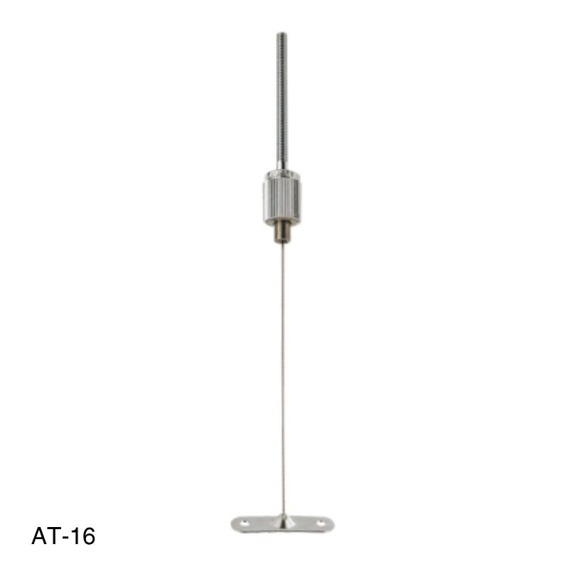 AT-16  軽量サイン吊りセット(AT-1+A-02セット) クローム [φ1.0用] アラカワ