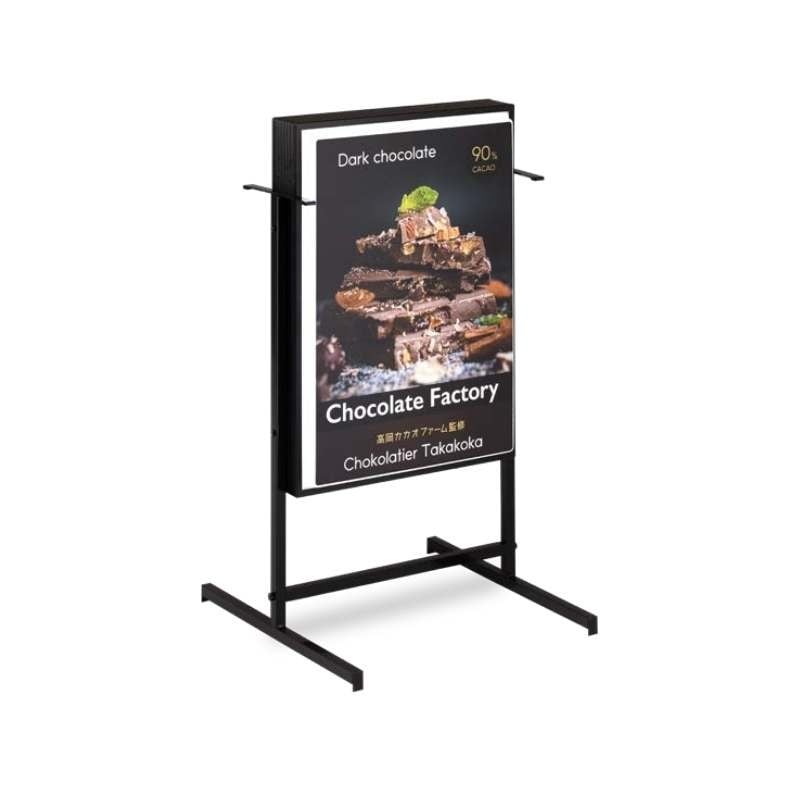 タテヤマアドバンス　営業中　看板　ライト　 キャスター付き　XZ4023 タテヤマアドバンス 営業中 看板 ライト キャスター付き XZ4023