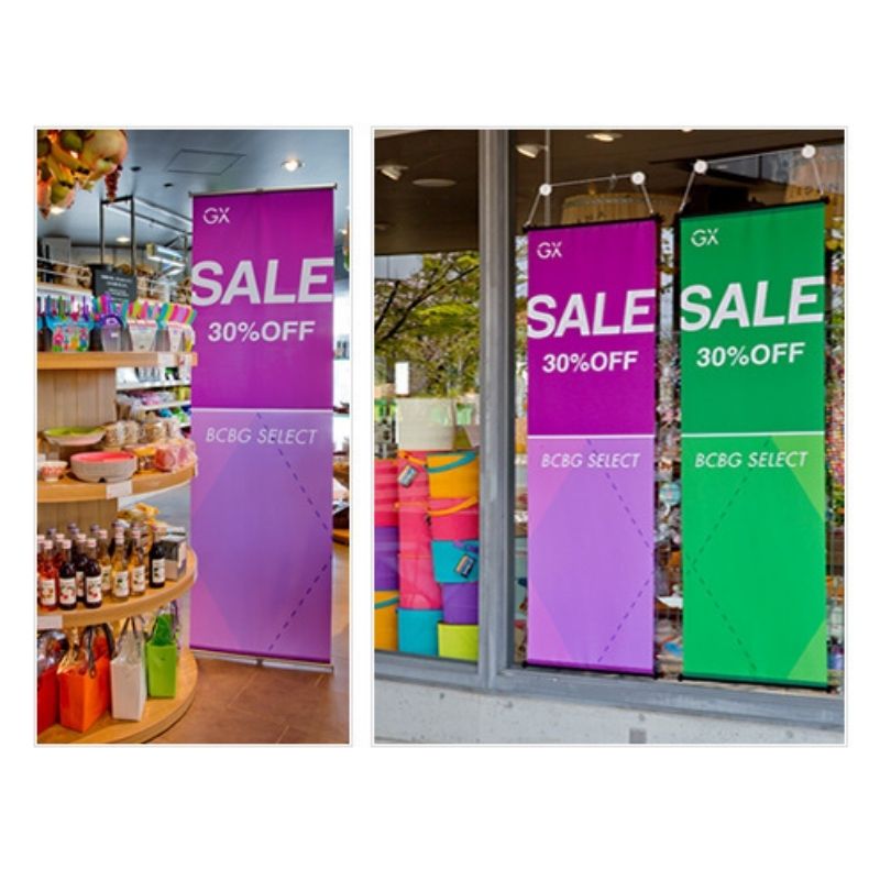 バナースタンド I-BannerⅡ620（アイバナーW590）｜看板資材