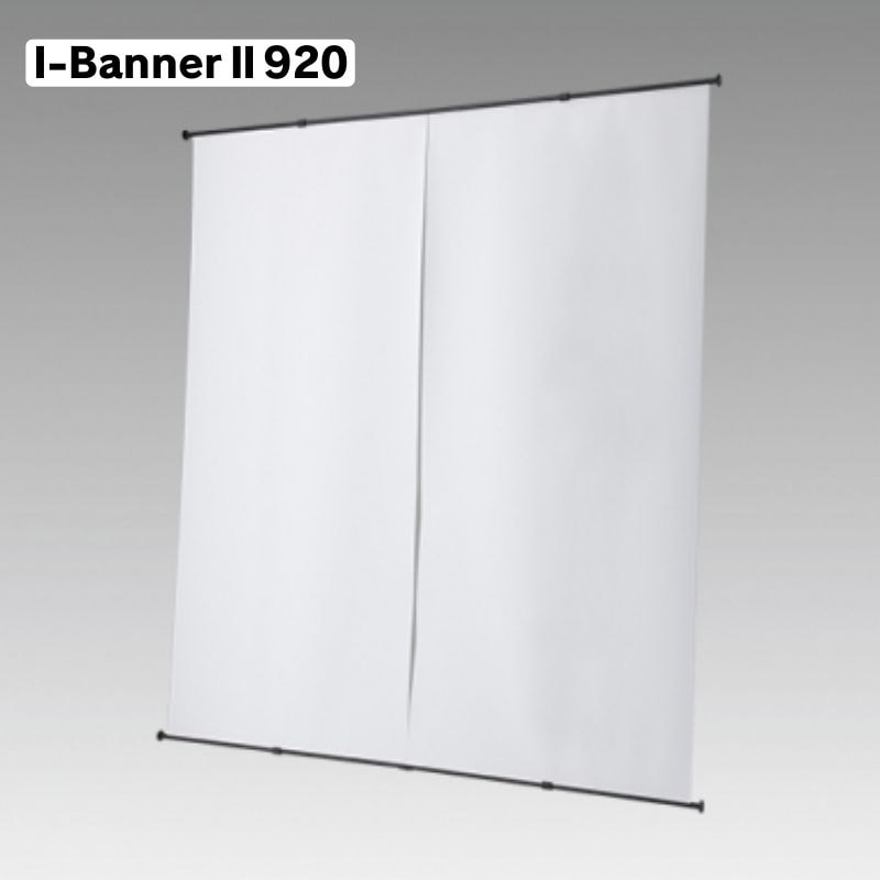バナースタンド I-BannerⅡ920（アイバナーW890）｜看板資材
