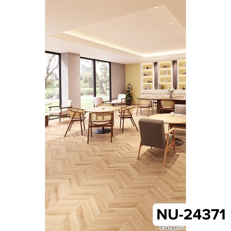 サンゲツ 長尺シート NU-24371 / 24372 ナーシングフロア フレンチ