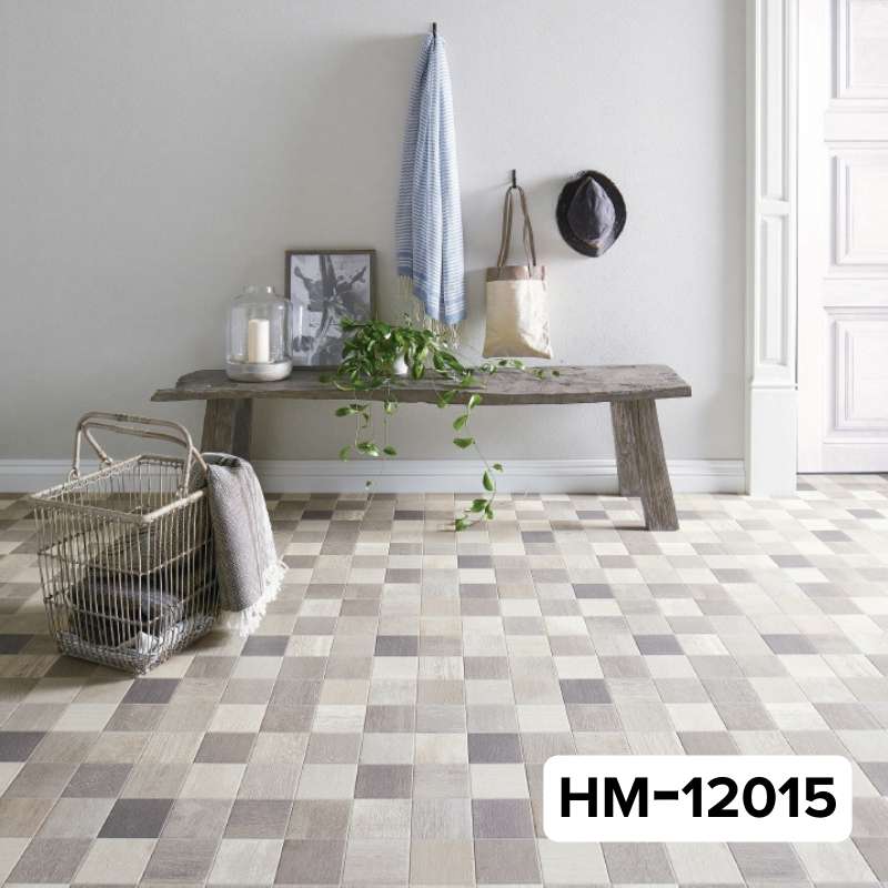 サンゲツ クッションフロア HM-12015(旧:HM-11099) ストーン アルベロタイル