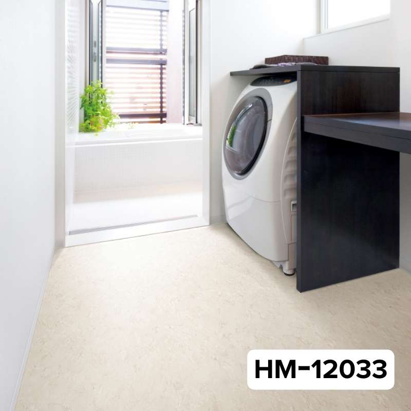 サンゲツ クッションフロア HM-12033 / HM-12034 ストーン オニックス