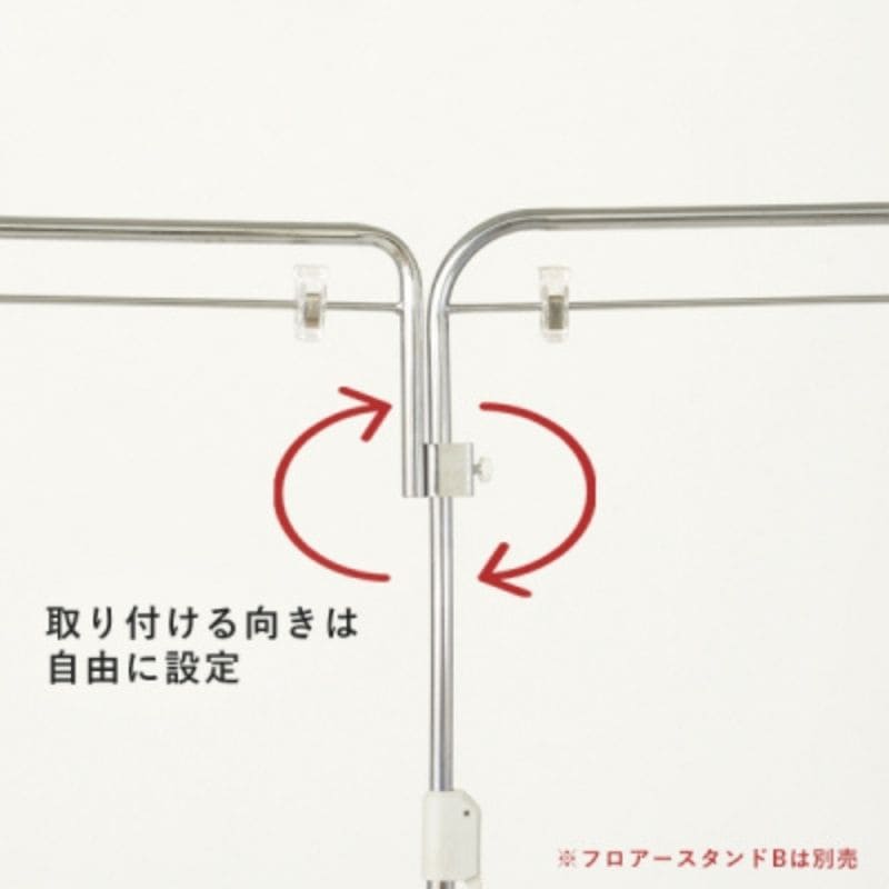 フロアPOPスタンド オプションジョイントパーツ 20723 20724｜看板資材