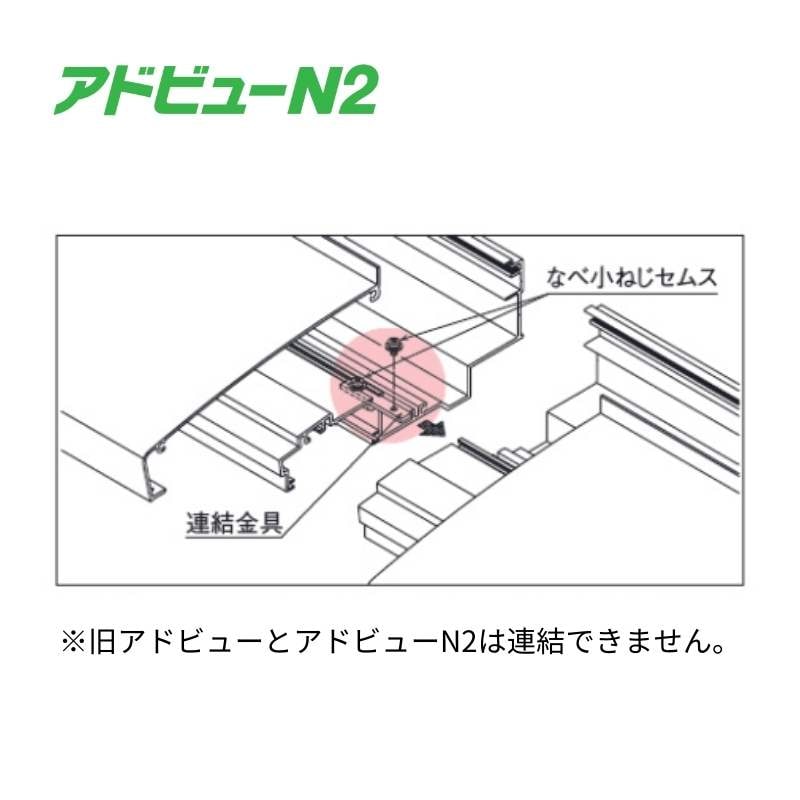 タテヤマアドバンス アドビュー連結セット｜看板資材・ディスプレイ