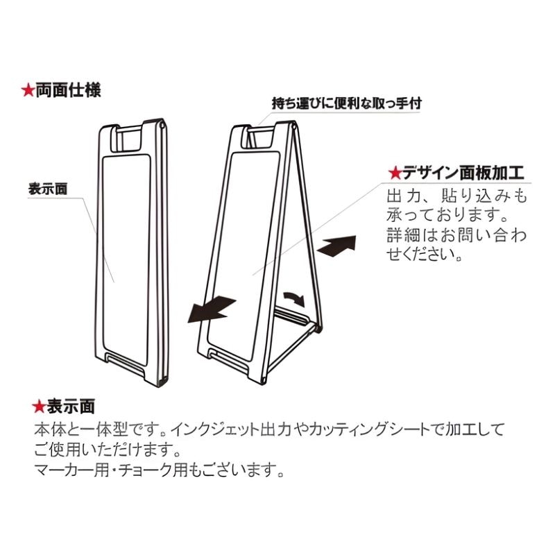 ファースト SP2 スタンドプレート｜看板資材・ディスプレイ用品の専門