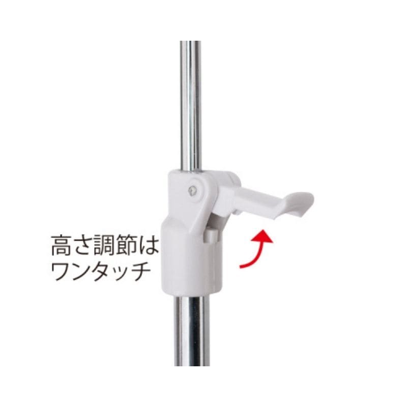 フロアPOPスタンド レール式フロアスタンド 片面 両面 33842_33843BLK