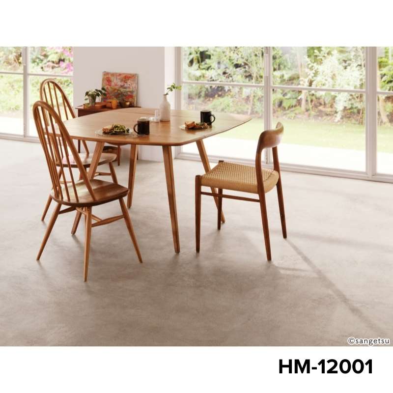 サンゲツ クッションフロア HM-12001～12003 ドライプラスタ(目地なし