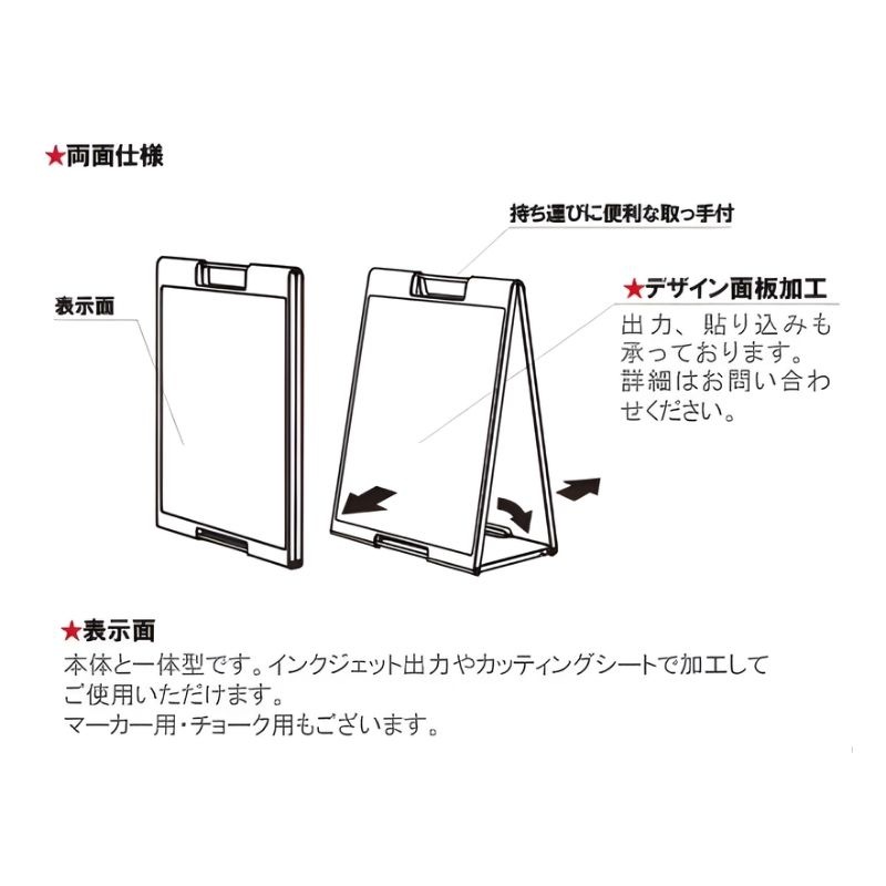 ファースト SP7 スタンドプレート｜看板資材・ディスプレイ用品の専門
