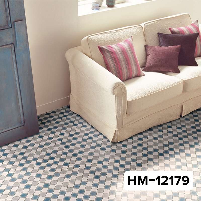 サンゲツ クッションフロア HM-12179/12180 モロッカンタイル｜看板