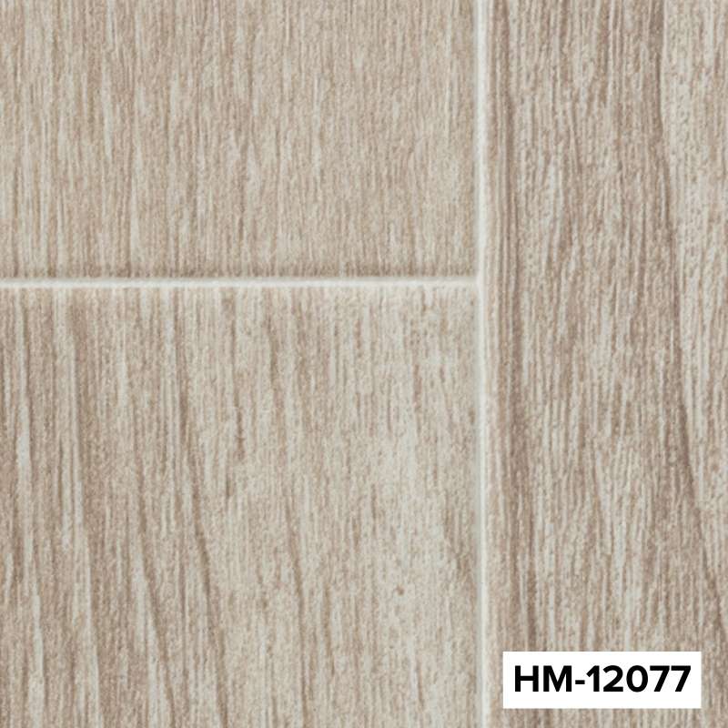 サンゲツ クッションフロア HM-12076 / HM-12077 ホワイトチェスナット