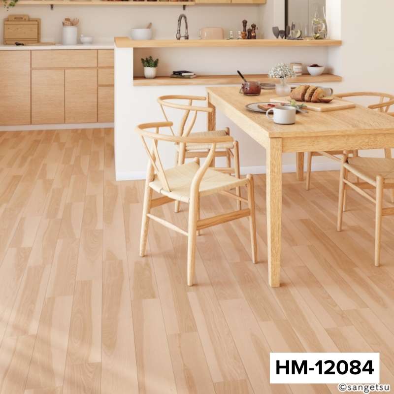 サンゲツ クッションフロア HM-12084 / HM-12085 カバザクラ 住宅用