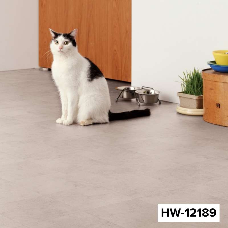 サンゲツ クッションフロア HW-12188/12189 ベトンタイル 消臭フロア