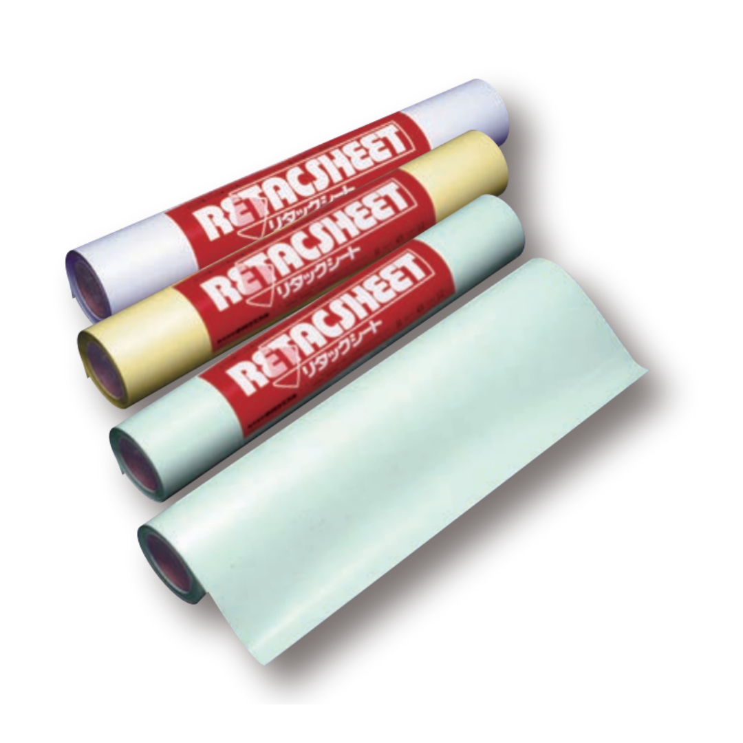 中川ケミカル 透明リタック NEWリタックシート 弱粘着｜看板資材