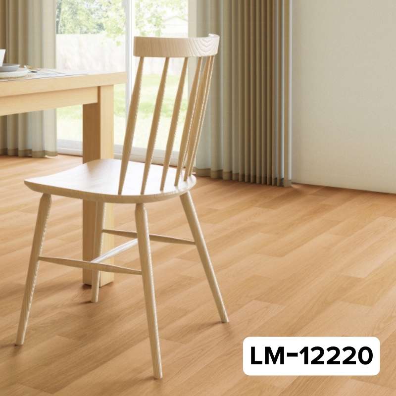 サンゲツ　クッションフロア　LM-12218～LM-12221（旧：LM-11204～11207）　遮音フロア　ミラオーク