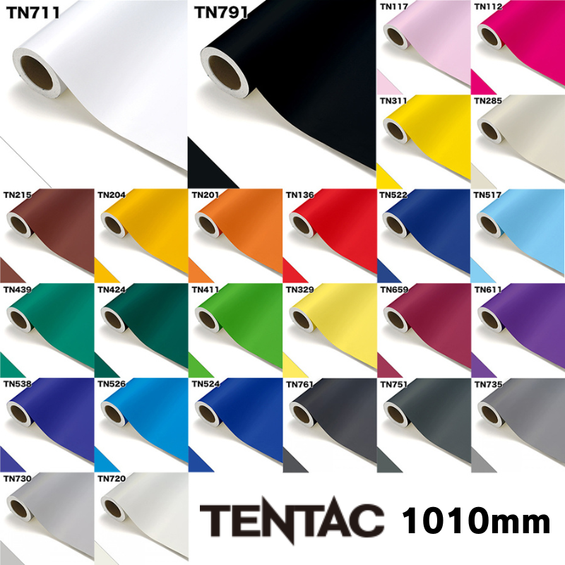 中川ケミカル・テンタック 粗面対応装飾用シート 1010mm幅｜看板資材